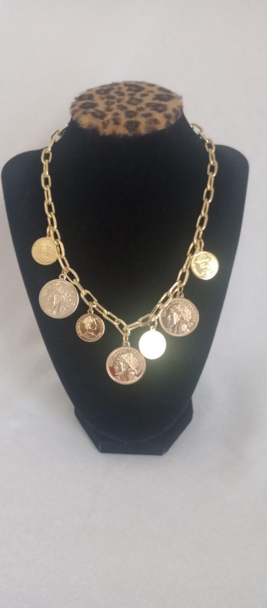 Collar Monedas